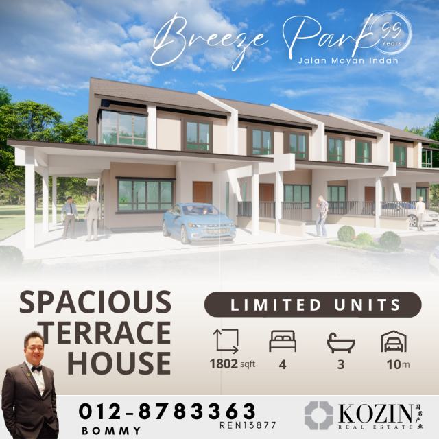 New Double Storey Terrace House @Batu Kawa