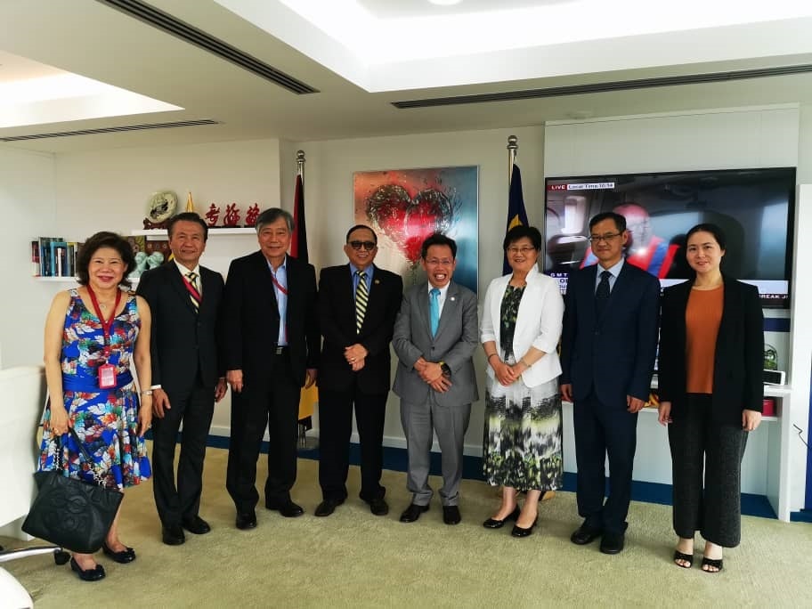 Sarawak Chamber of Commerce & Industry (SCCI) meeting with the Yunnan Provincial People’s Association